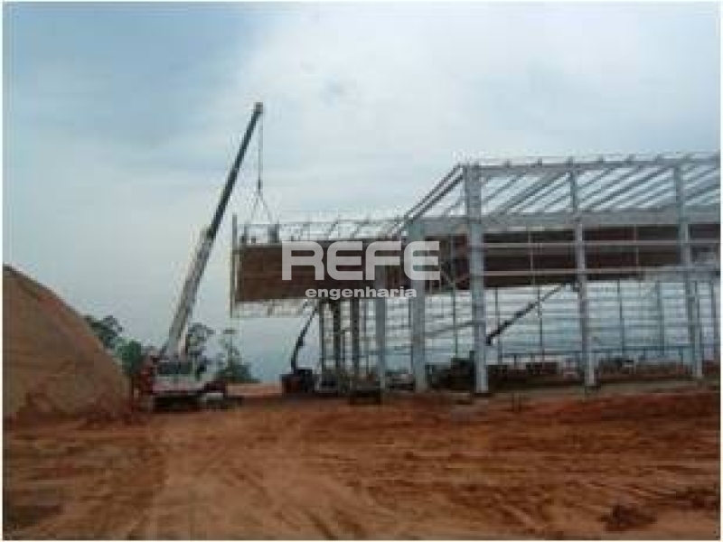 Montagem telha zipada